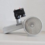 Schienenstrahler Licht+Design TE 200 gebraucht CDM-T 70W 36� silber